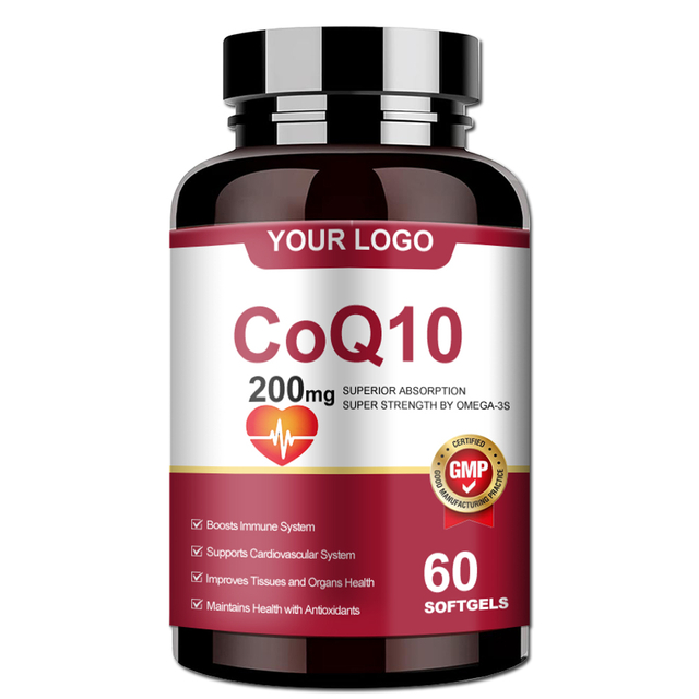 CoQ10 + PQQ مع أوميغا 3 يدعم صحة القلب والدماغ والطاقة الخلوية