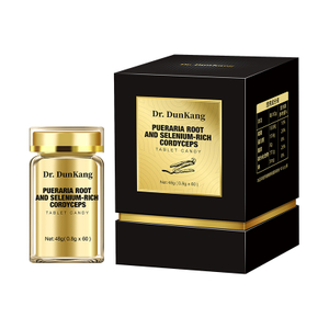 أقراص DunKang Pueraria Rootand كورديسيبس الغنية بالسيلينيوم المضادة للكحول والكبد هي مكملات غذائية مضادة للمخلفات وتحمي الكبد